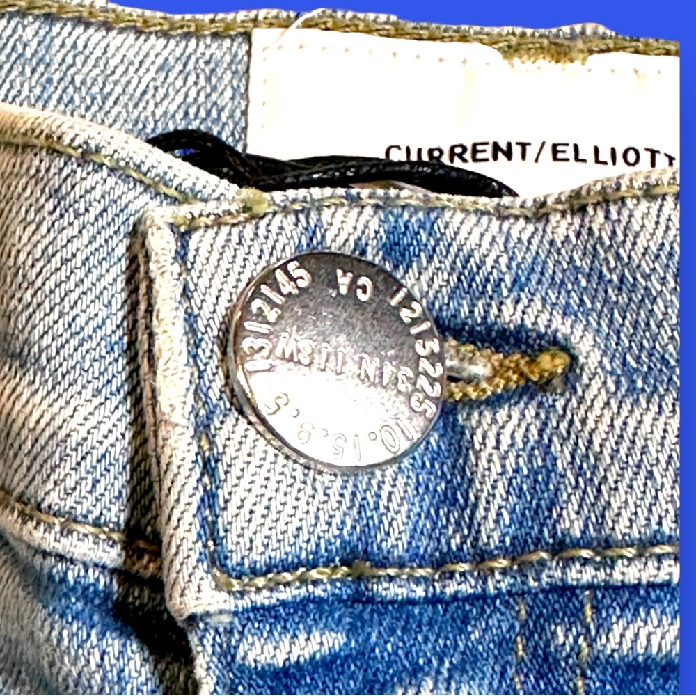NWT Current/Elliot Stiletto High-Rise Skinny Jeans in Joey Light Vintage. Sz 26 - Picture 12 of 16